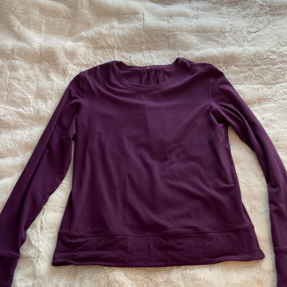 Lululemon long sleeve purple top